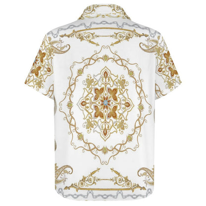 Men's Fashion Casual Printed Short Sleeve Shirts 2306101345