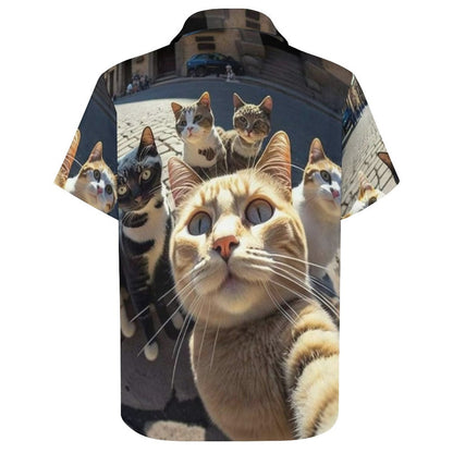 Men's Fashion Casual Printed Short Sleeve Shirts 2306103300