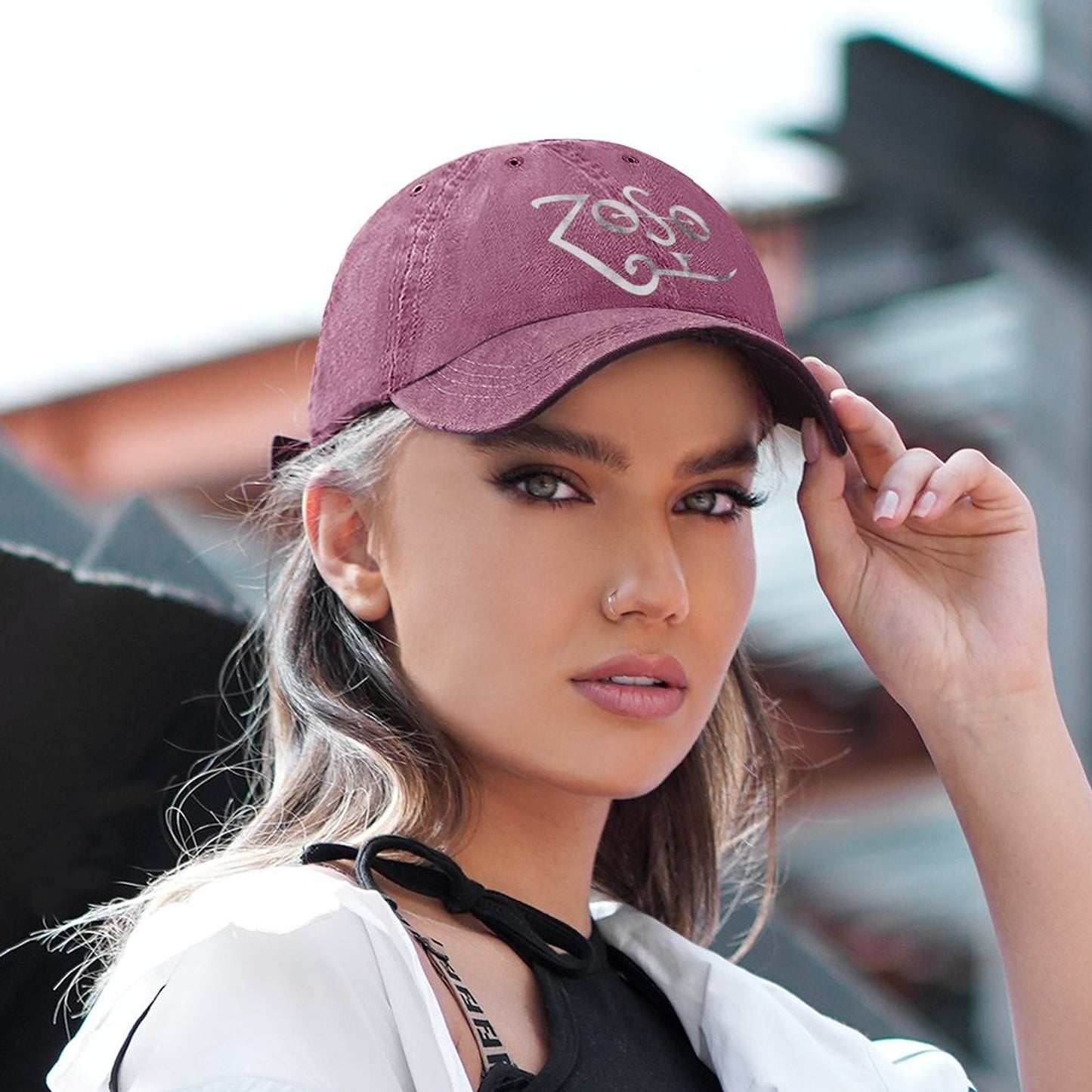 JOC Washed Denim Baseball Cap 2305101730