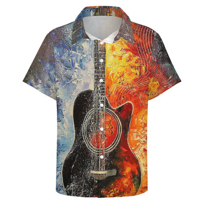 Men's Hawaiian Casual Short Sleeve Shirt 2306103339