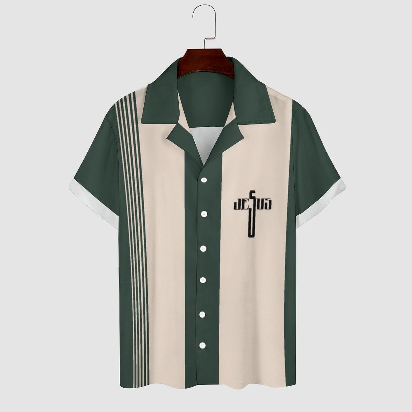 Men's Hawaiian Print Casual Shirt 2304104796