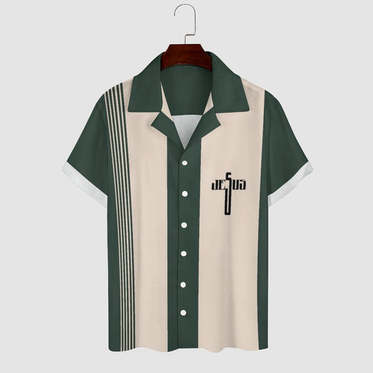 Men's Hawaiian Print Casual Shirt 2304104796