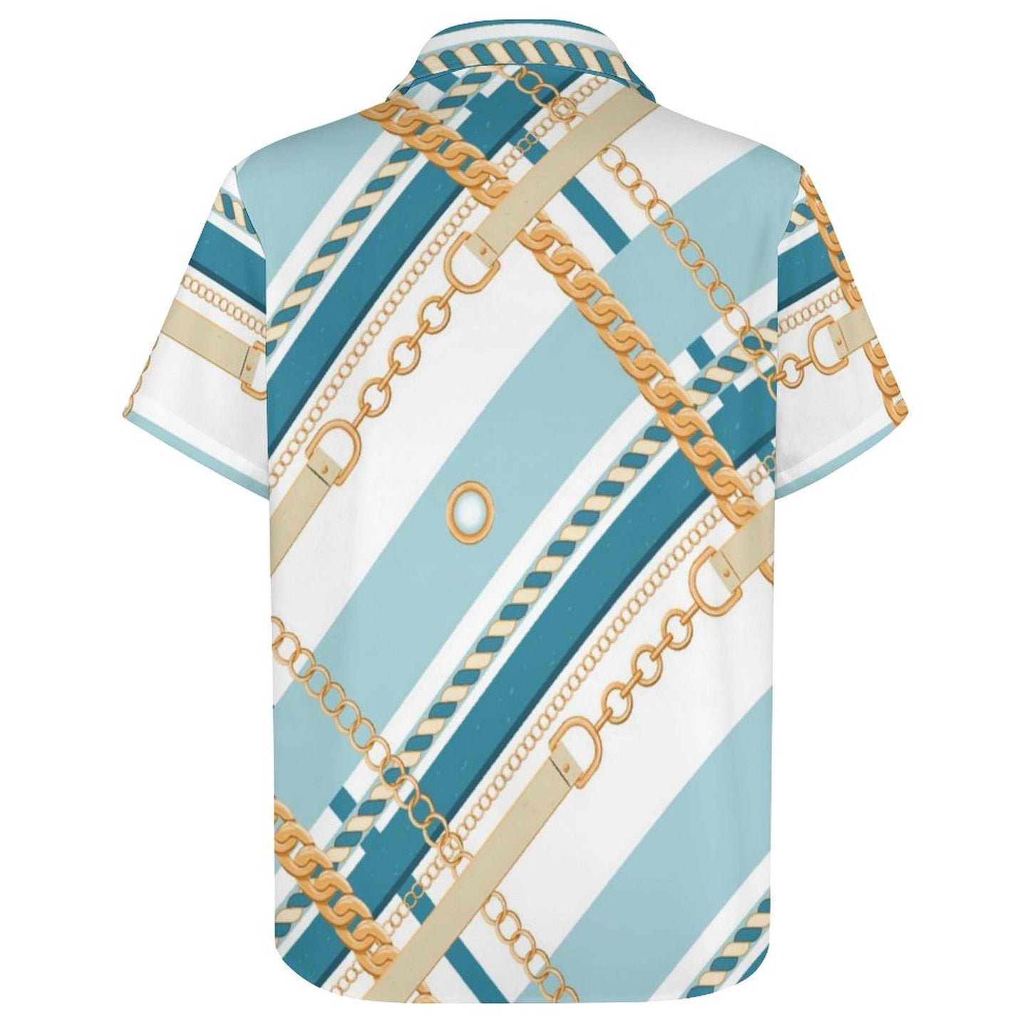 Men's Fashion Casual Printed Short Sleeve Shirts 2306100461