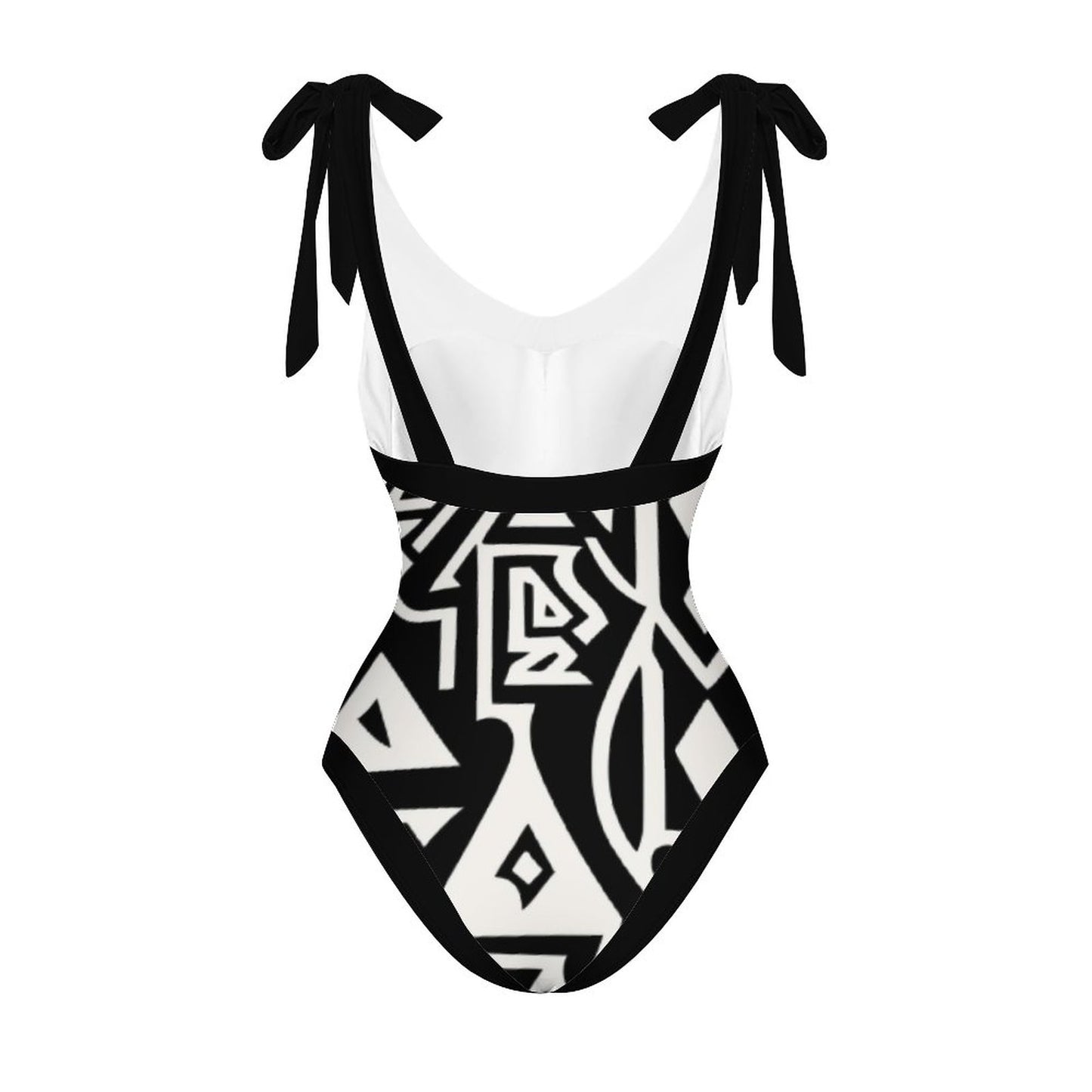 Casual Printed One-Piece Swimsuit And Cover Up 2305102758
