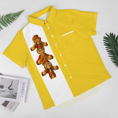 Men's Hawaiian Casual Short Sleeve Shirt 2306103697