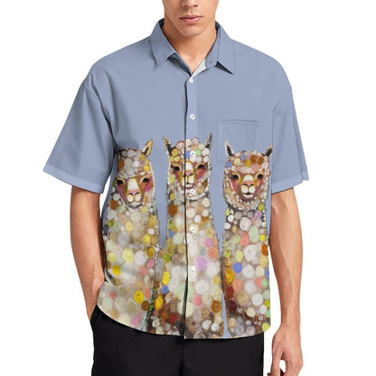 Men's Hawaiian Casual Short Sleeve Shirt 2306105805