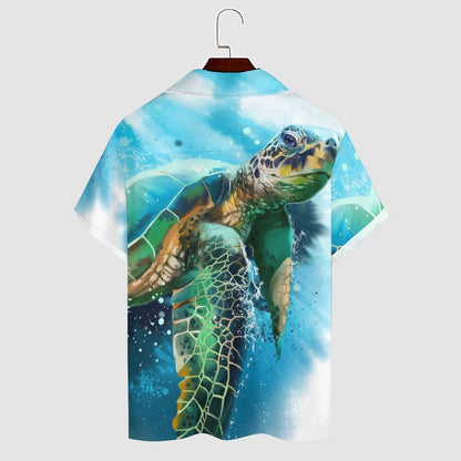 Men's Hawaiian Casual Short Sleeve Shirt 2305101810