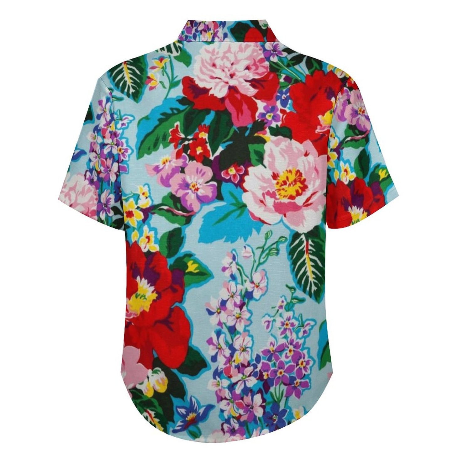 Men's Botanical Art Print Vacation Hawaiian Shirt 2305106644
