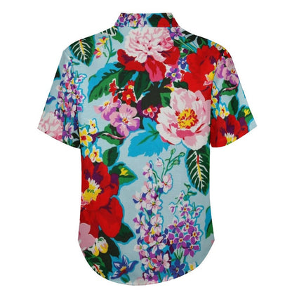Men's Botanical Art Print Vacation Hawaiian Shirt 2305106644