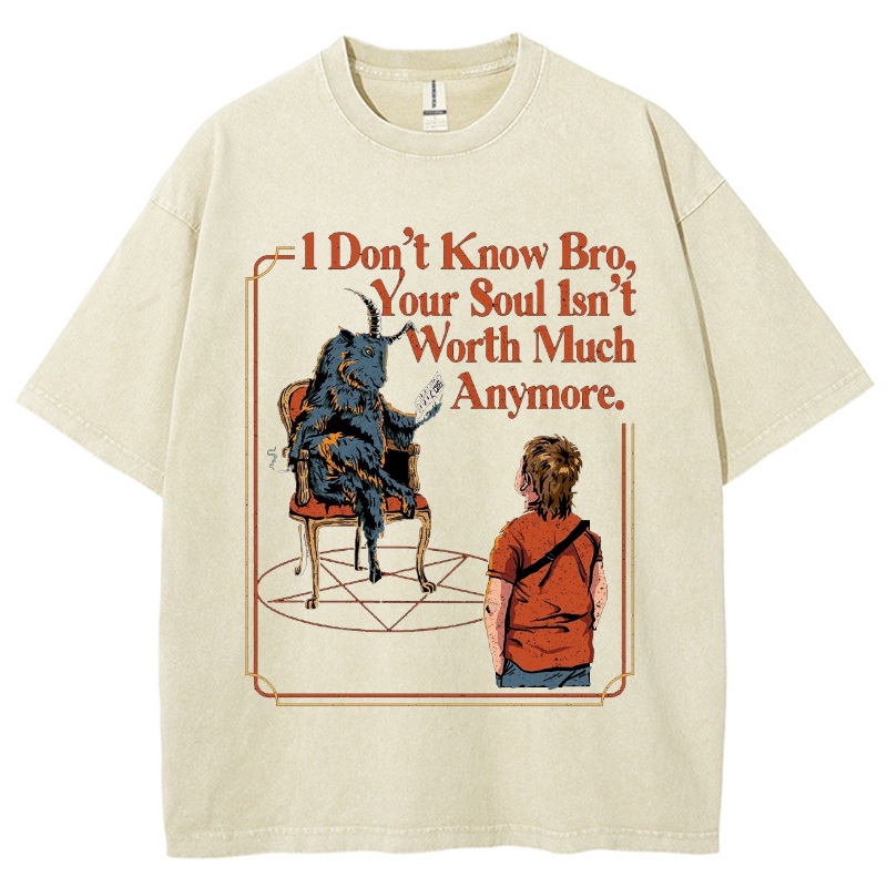 Unisex Vintage Wash Denim T-Shirts
