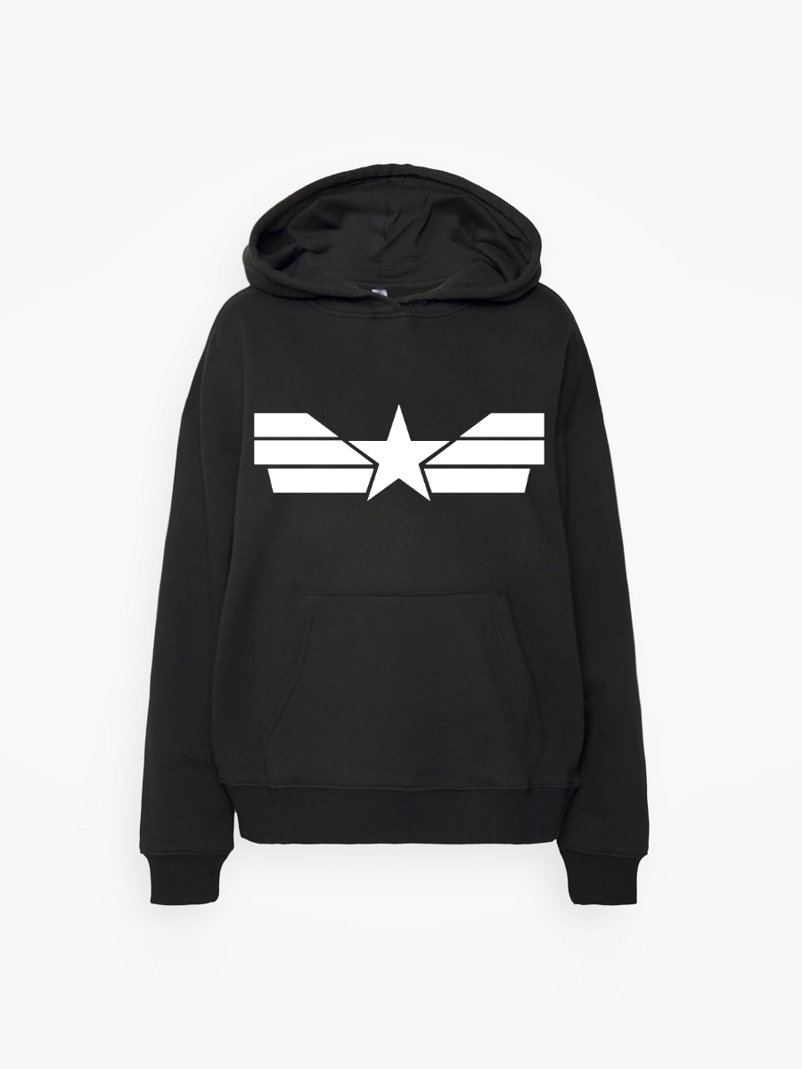 Unisex Fashion Casual Marvel Super Hero Printed Hoodie