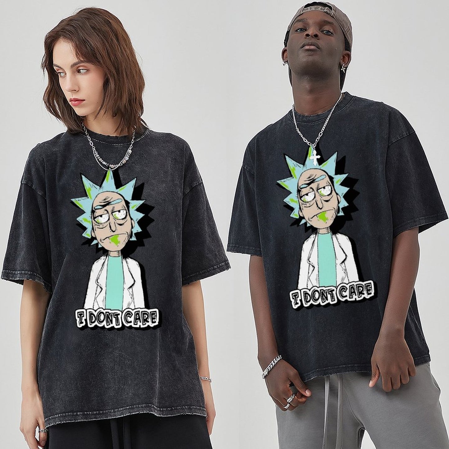 Unisex Vintage Solid Wash T-Shirts 2305103527