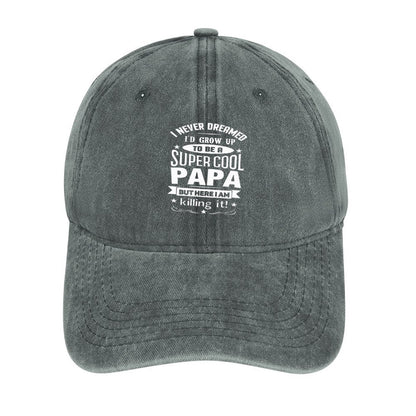 JOC Washed Denim Baseball Cap 2305102547