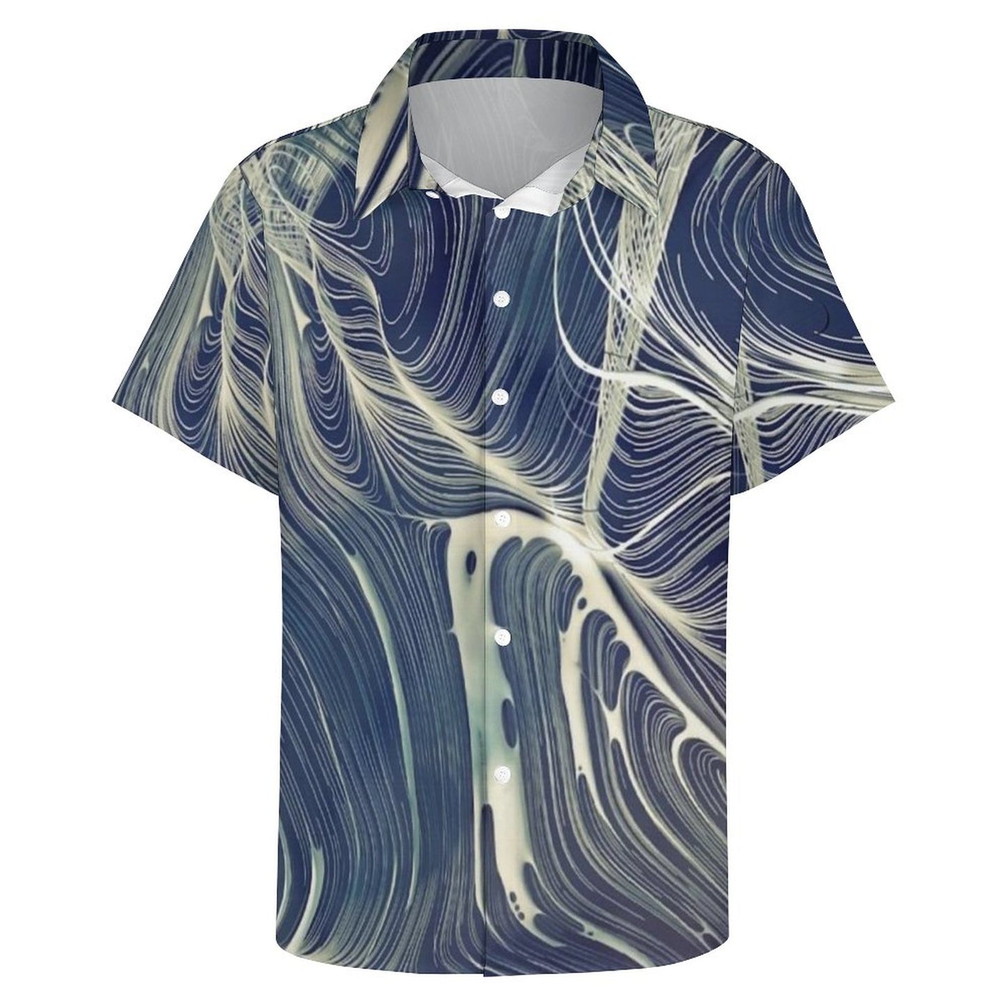 Men's Hawaiian Print Resort Shirt 2304109868