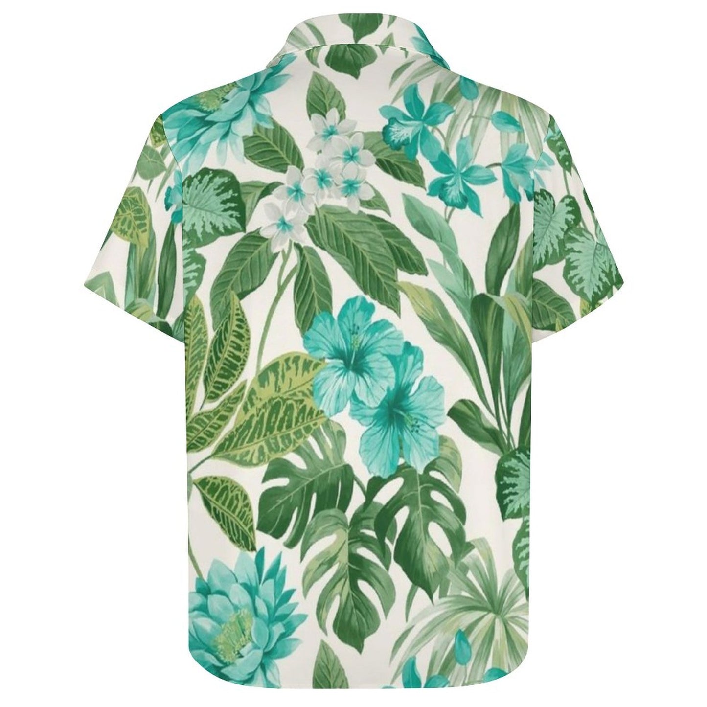 Men's Hawaiian Print Resort Shirt 2305101548