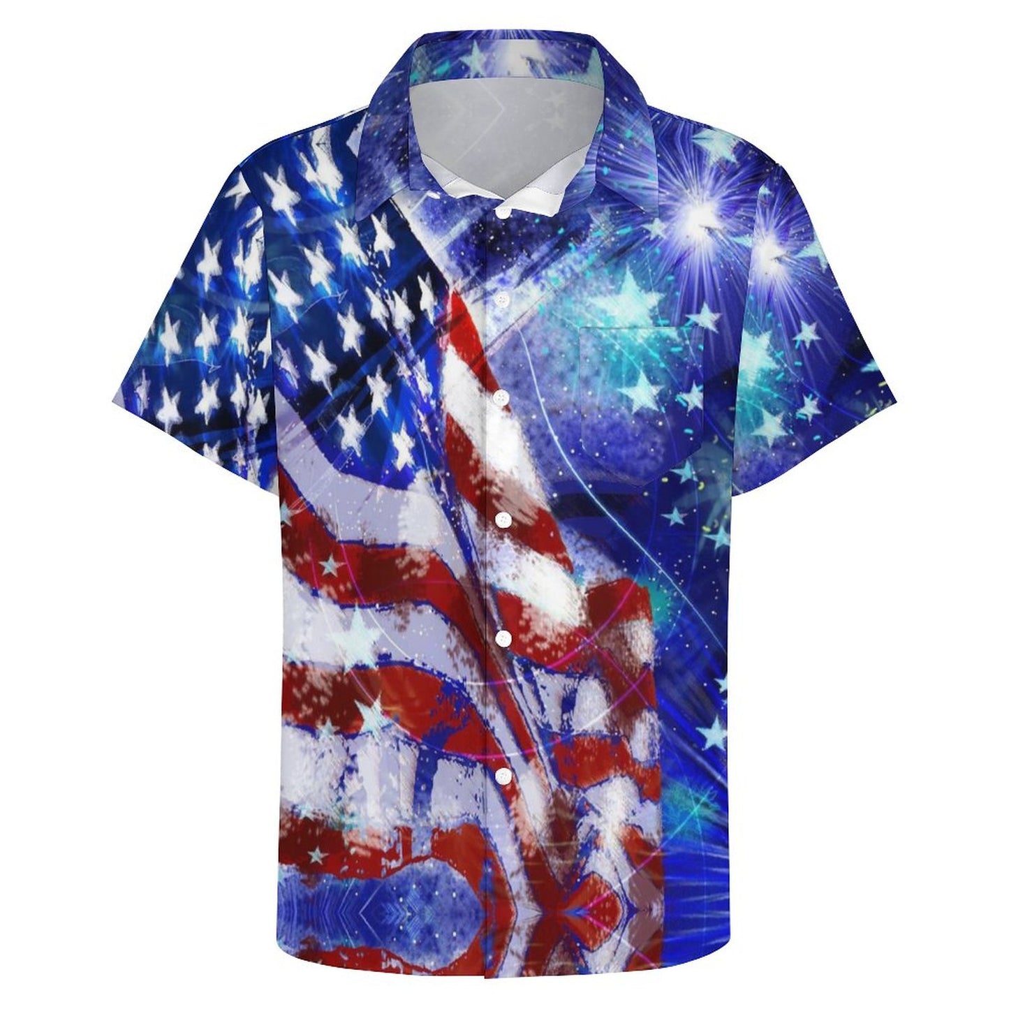 Men's Hawaiian Casual Short Sleeve Shirt 2306103353