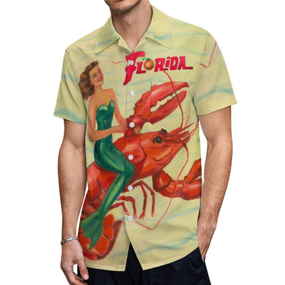 Men's Hawaiian Casual Short Sleeve Shirt 2306100921