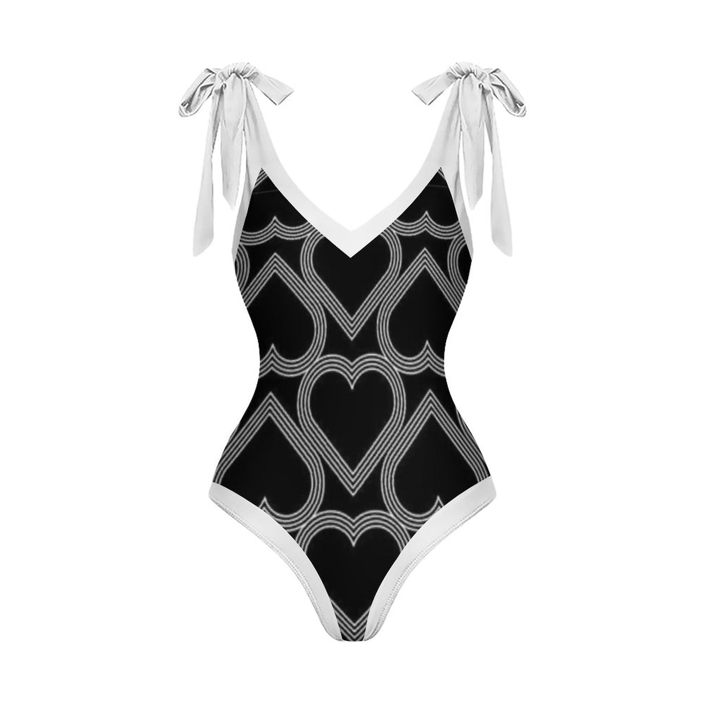 Casual Printed One-Piece Swimsuit And Cover Up 2305102678