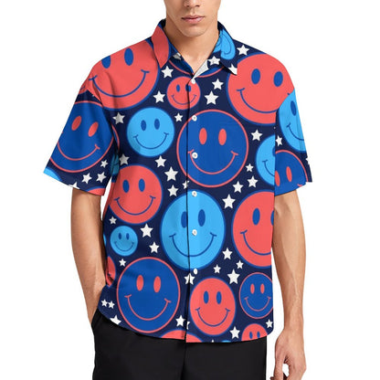 Men's Hawaiian Casual Short Sleeve Shirt 2306105793