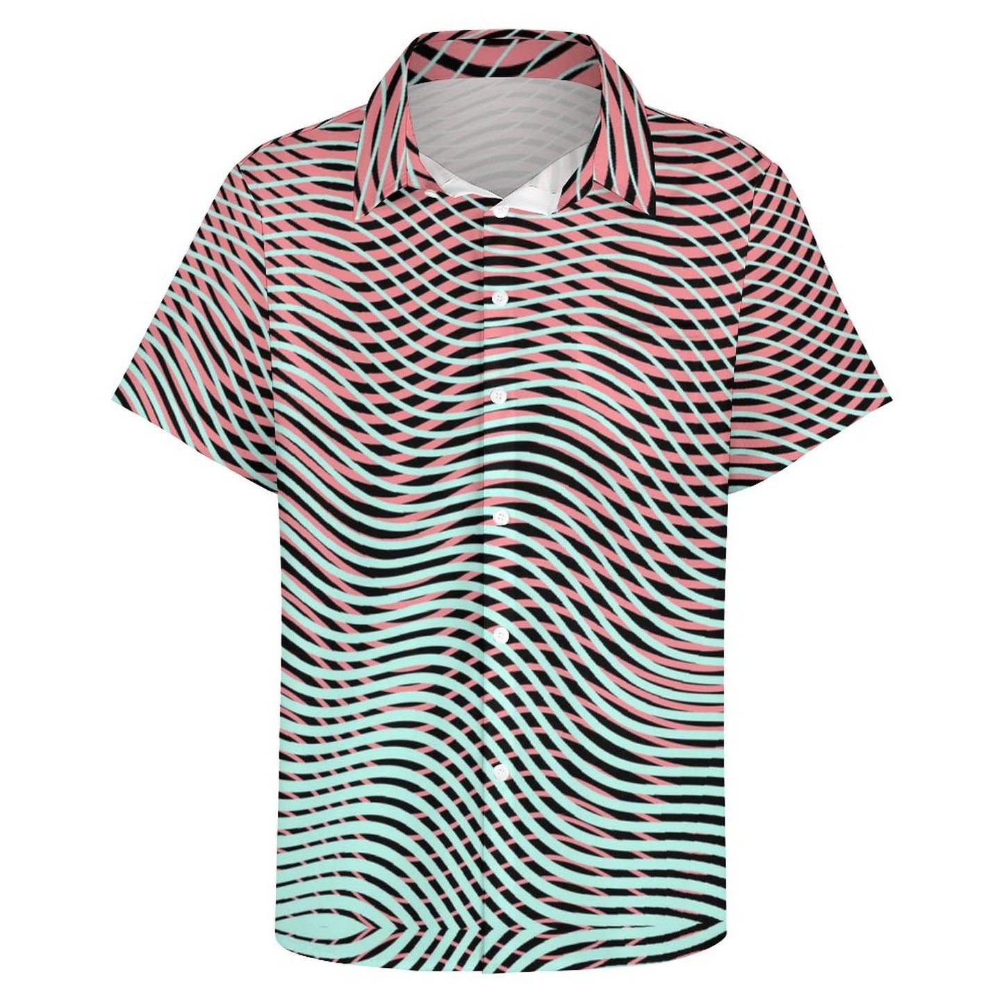 Men's Hawaiian Print Resort Shirt 2304103289