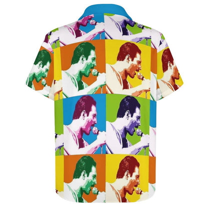 Men's Fashion Casual Printed Short Sleeve Shirts 2306102227