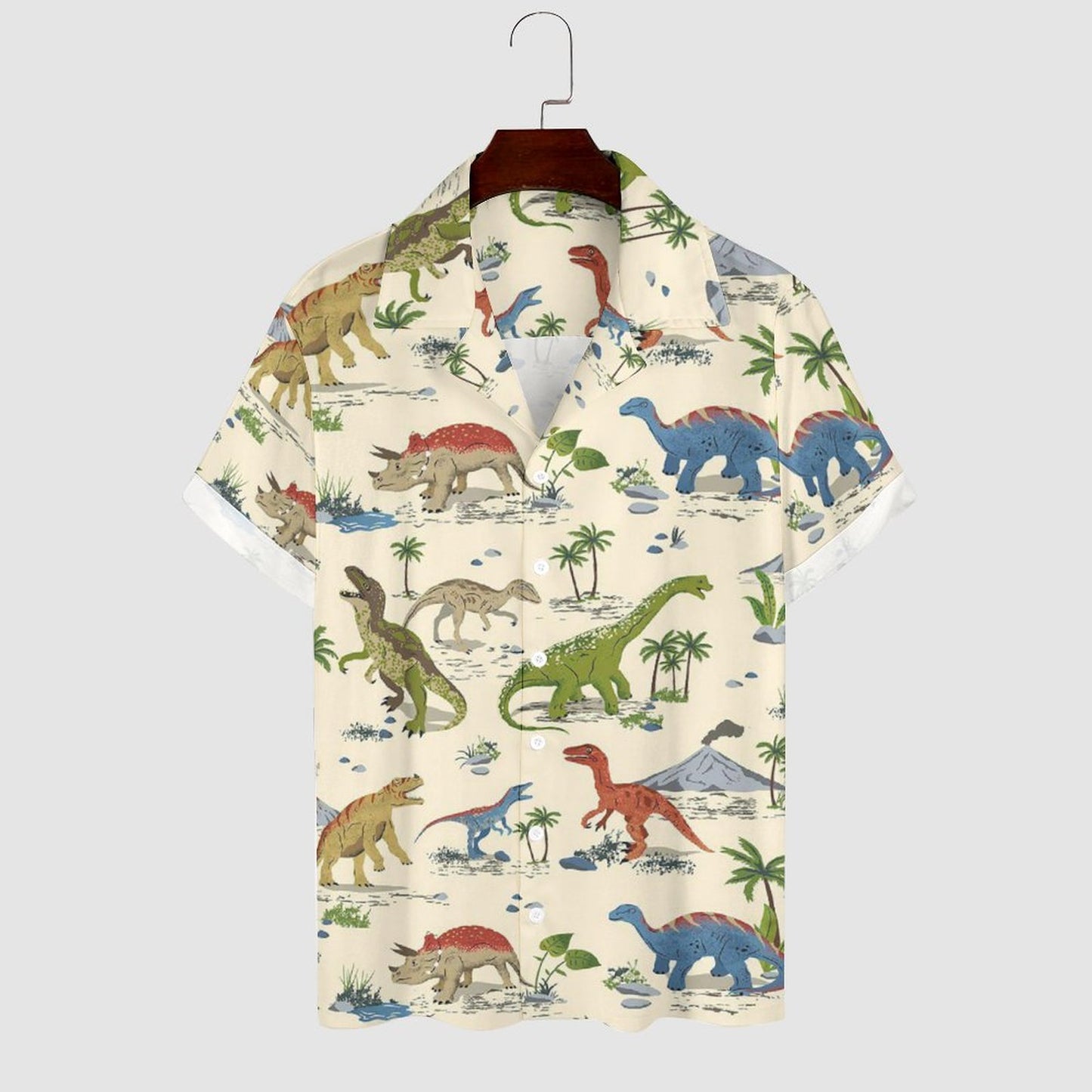 Men's Hawaiian Casual Short Sleeve Shirt 2305102326