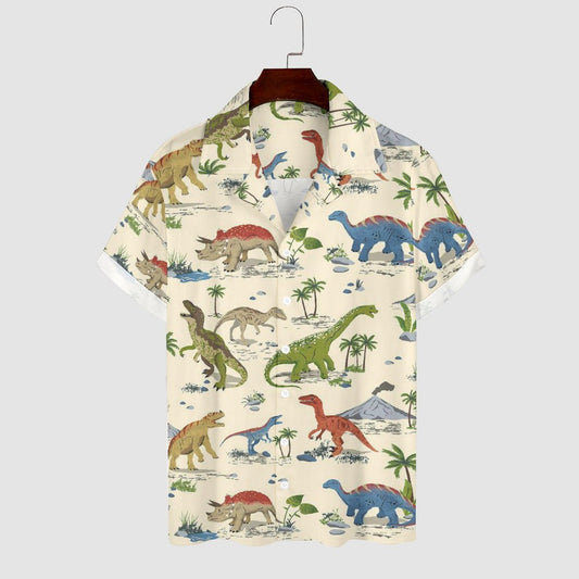 Men's Hawaiian Casual Short Sleeve Shirt 2305102326