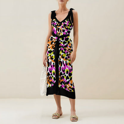 Casual Printed One-Piece Swimsuit And Cover Up 2305102675