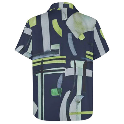 Men's Fashion Casual Printed Short Sleeve Shirts 2305107113