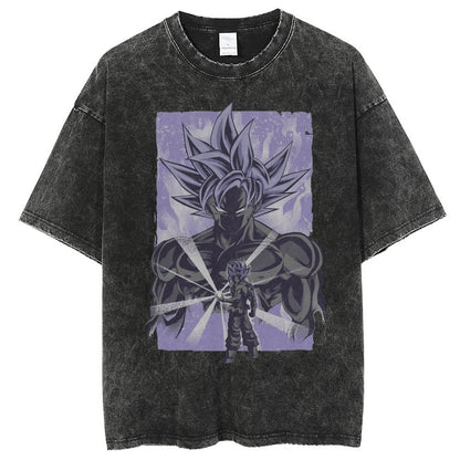 Unisex Vintage Solid Wash T-Shirts 2305102965
