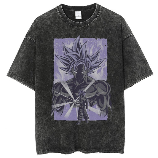 Unisex Vintage Solid Wash T-Shirts 2305102965