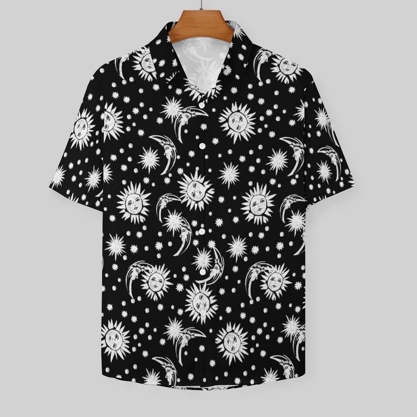 Men's Fashion Casual Printed Short Sleeve Shirts 2305107121