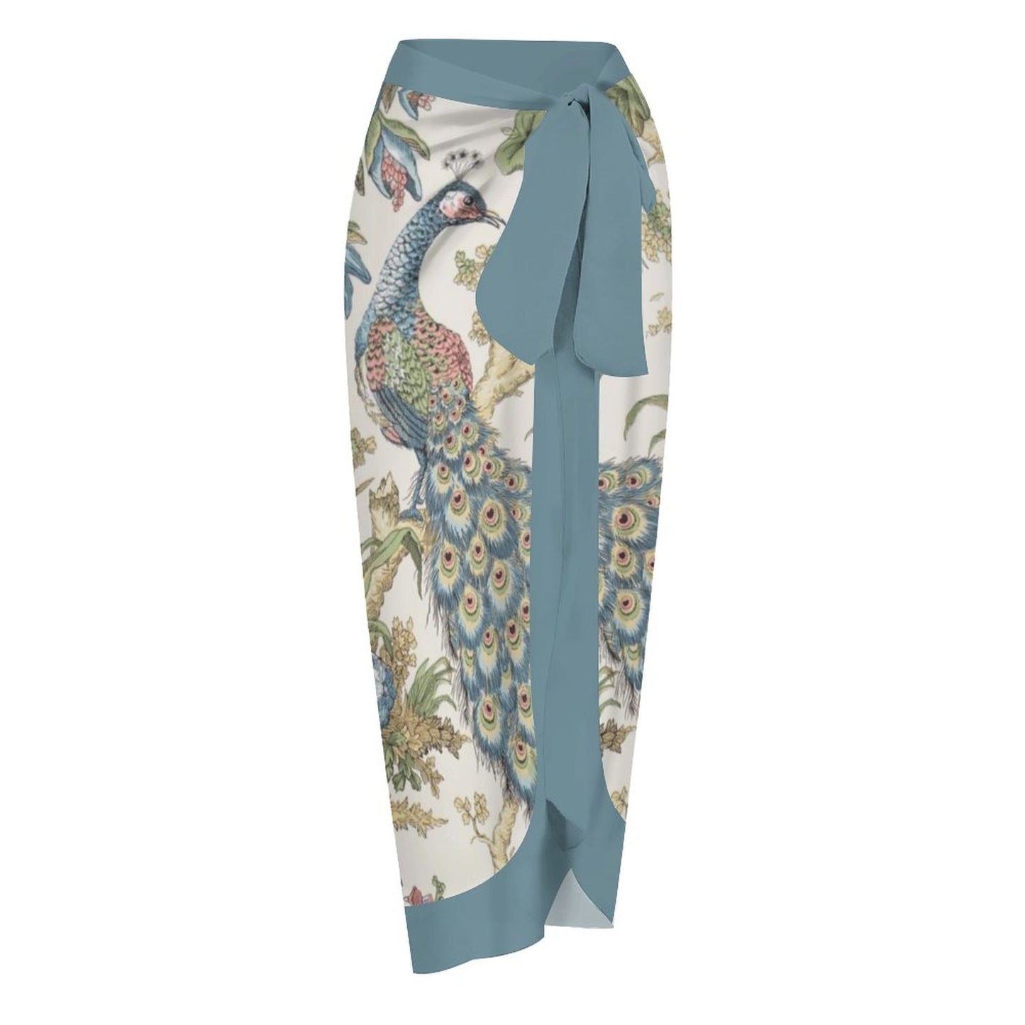 Casual Printed One-Piece Swimsuit And Cover Up 2305104138