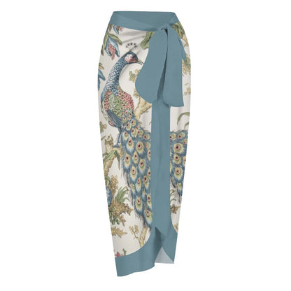 Casual Printed One-Piece Swimsuit And Cover Up 2305104138