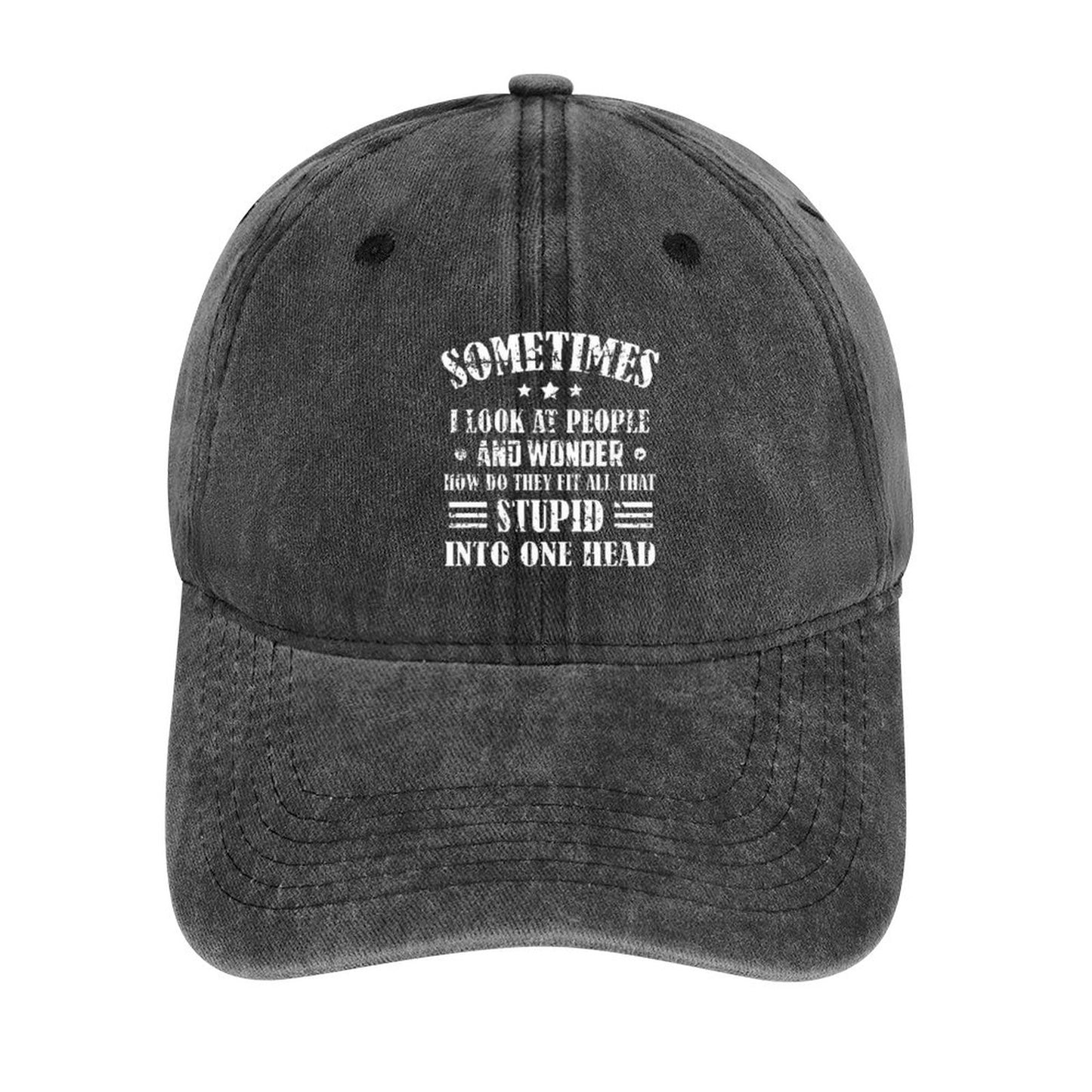 JOC Washed Denim Baseball Cap 2305102342