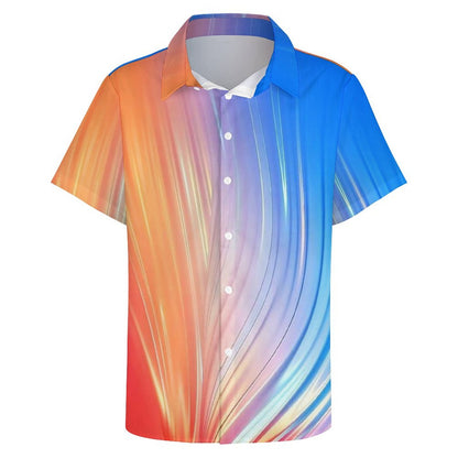 Men's Hawaiian Print Resort Shirt 2304109874