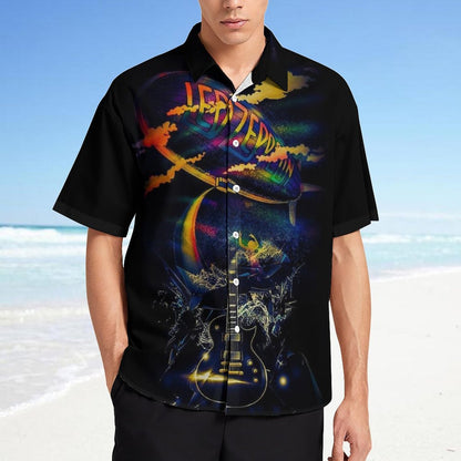 Men's Fashion Casual Printed Short Sleeve Shirts 2306101515