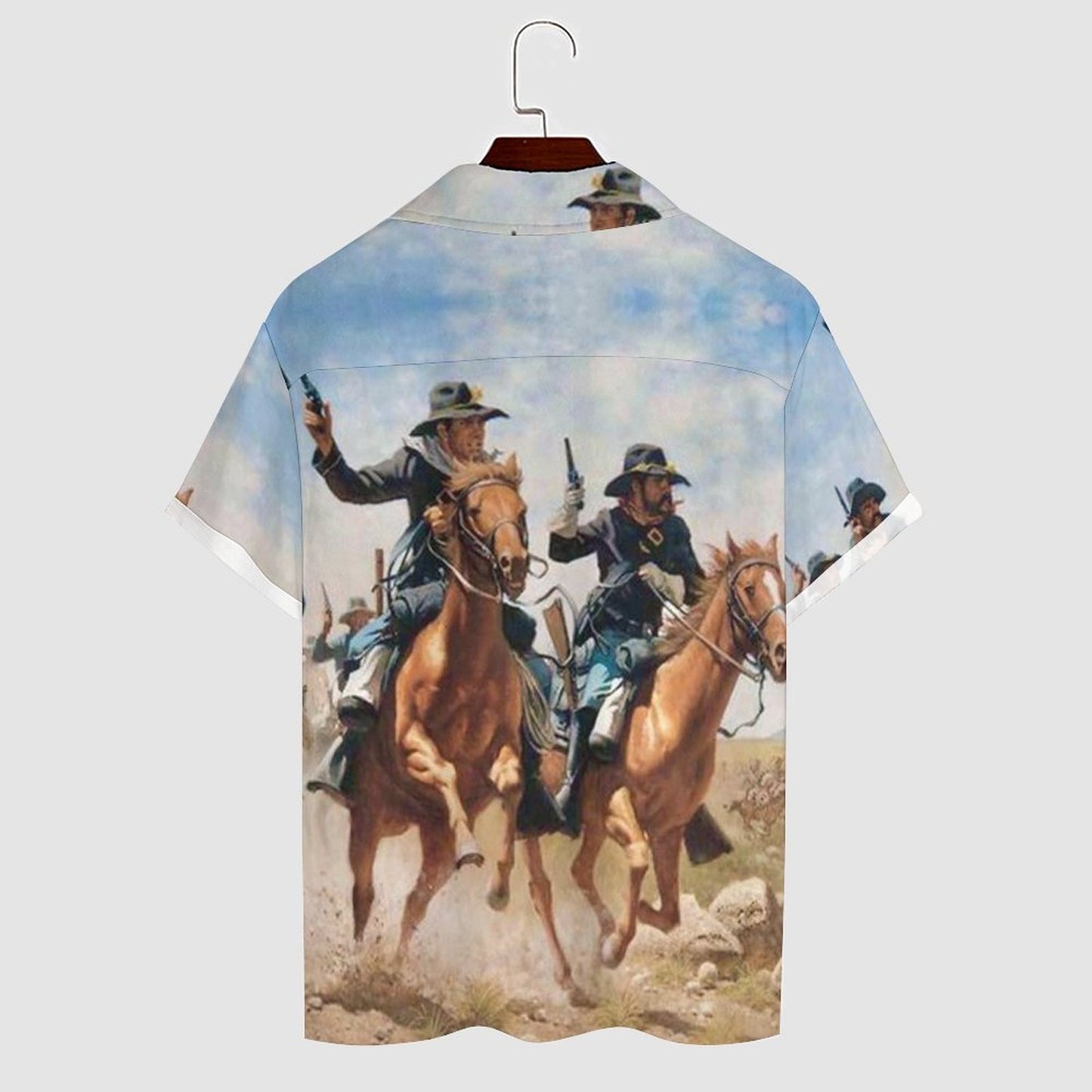 Men's Hawaiian Casual Short Sleeve Shirt 2305101807