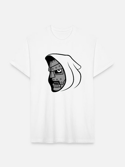 Men's Casual Doom Marvel Comics Printed Round Neck Short Sleeve T-Shirt