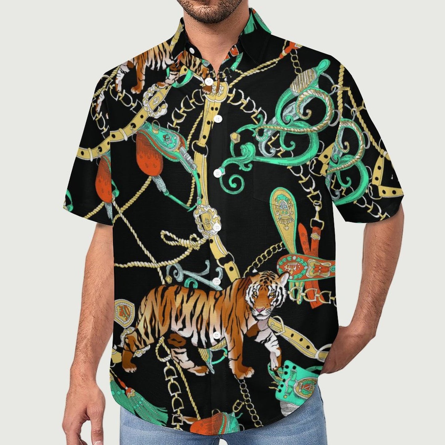 Men's Vacation Hawaiian Shirt 2306101829
