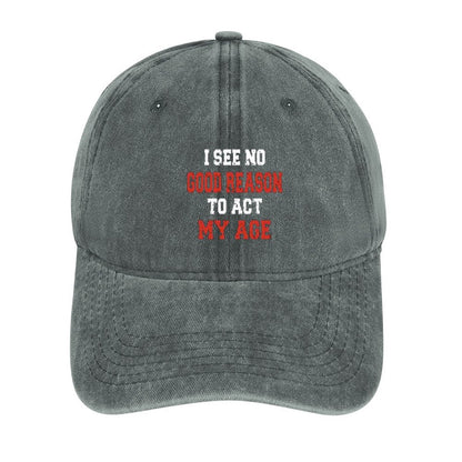 JOC Washed Denim Baseball Cap 2305102806