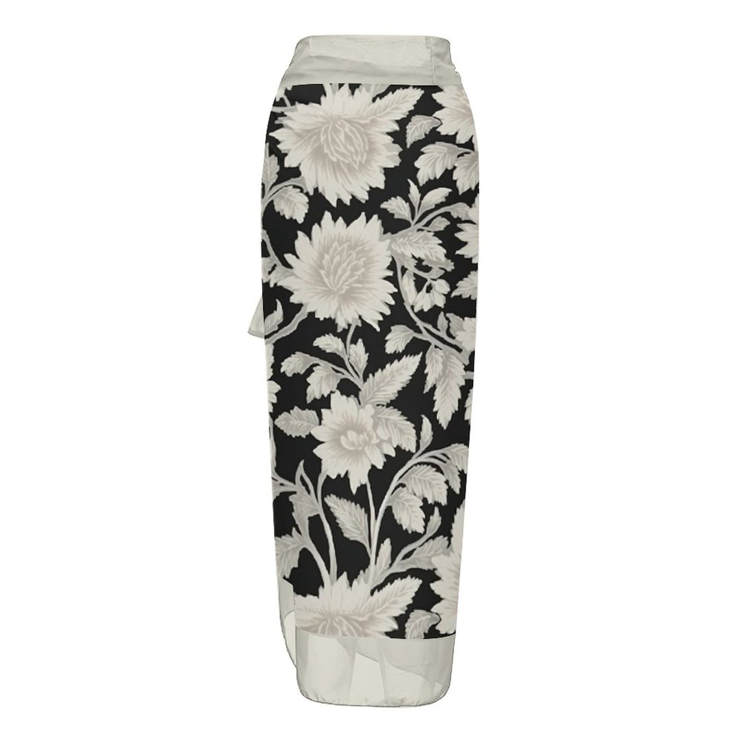Casual Printed One Piece Swimsuit And Cover Up 2306102485