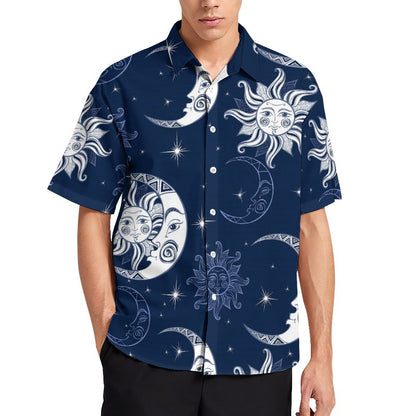 Men's Fashion Casual Printed Short Sleeve Shirts 2306100969