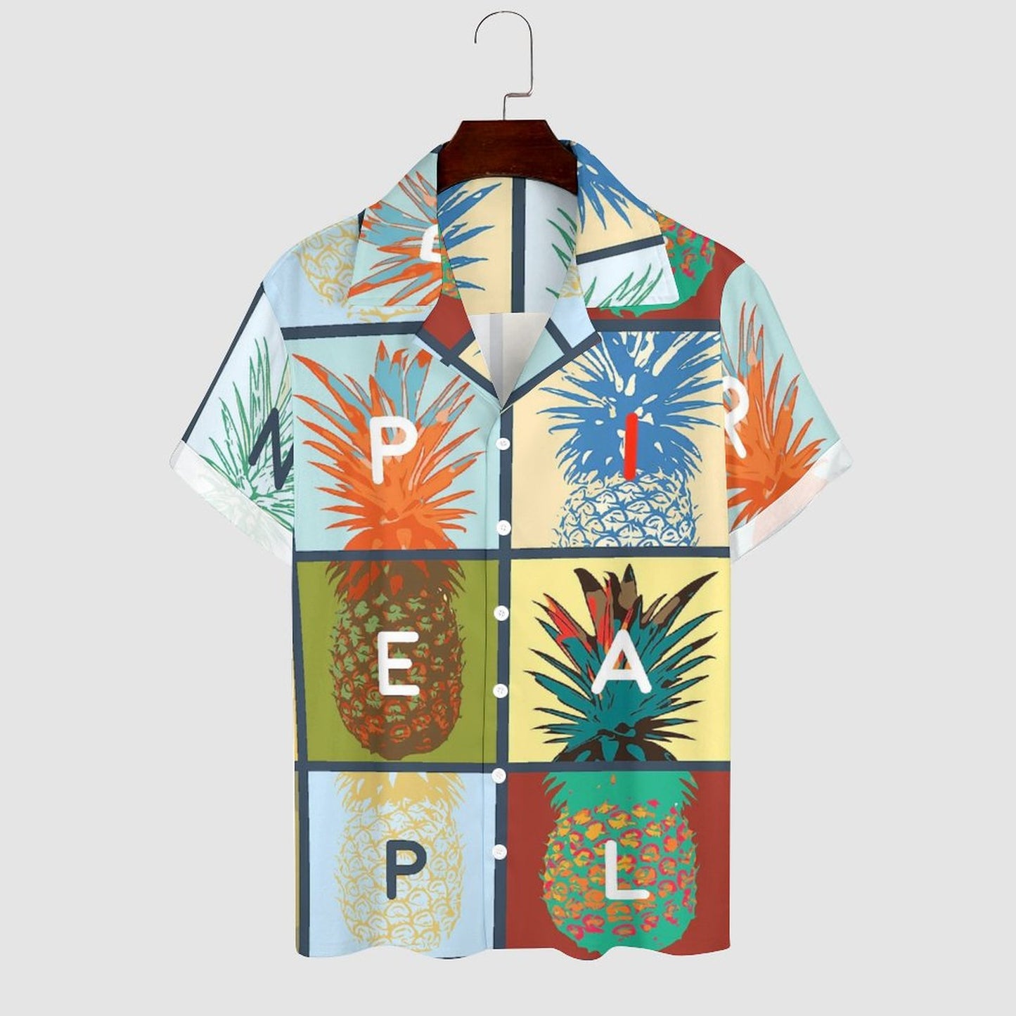 Men's Hawaiian Print Resort Shirt 2306103690