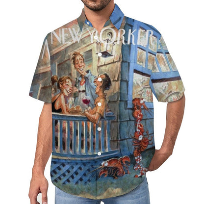 Men's Vacation Hawaiian Shirt 2306100911