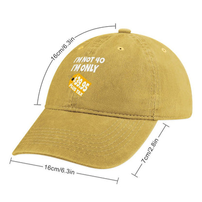 JOC Washed Denim Baseball Cap 2305102816