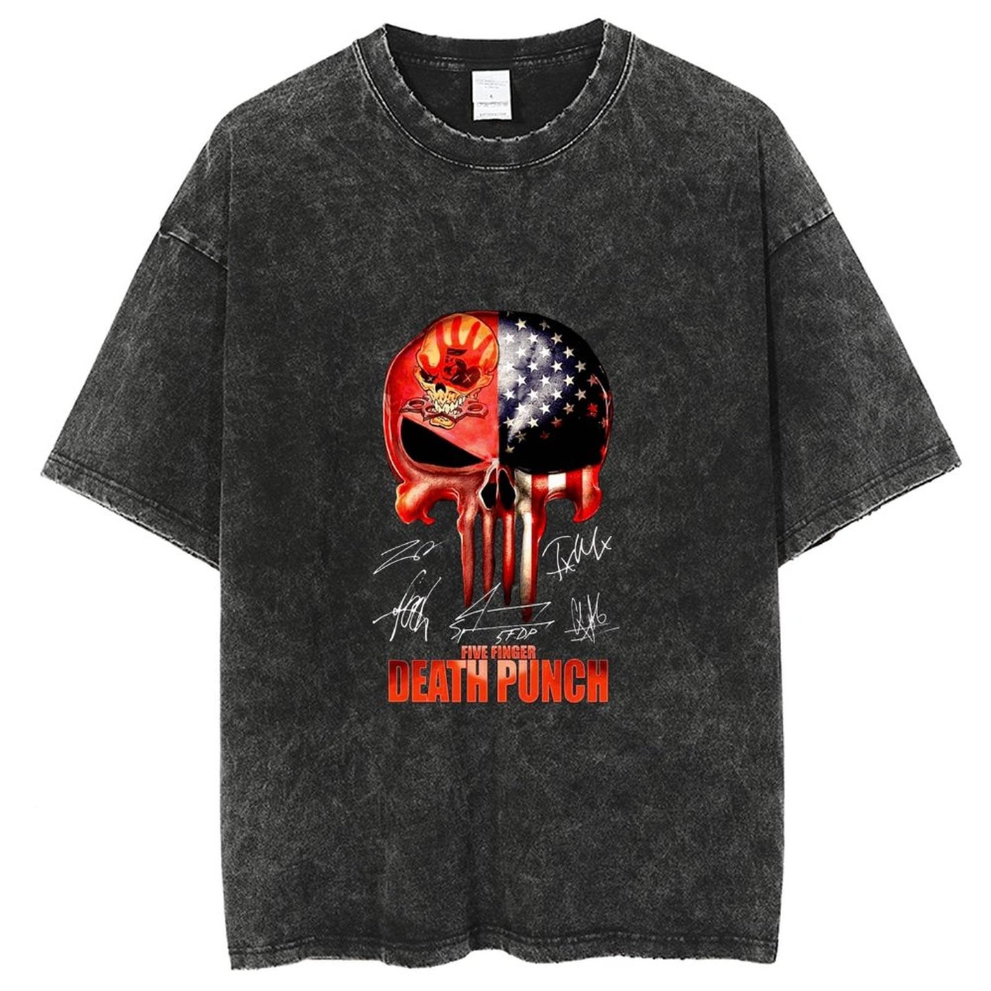 Unisex Vintage Solid Wash T-Shirts 2305104067