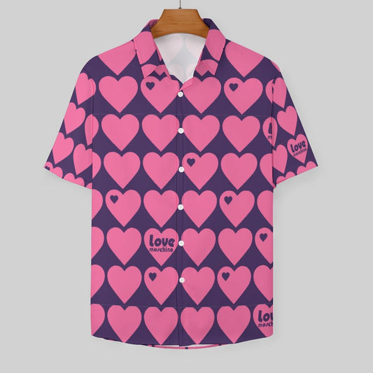 Men's Fashion Casual Printed Short Sleeve Shirts 2305107052