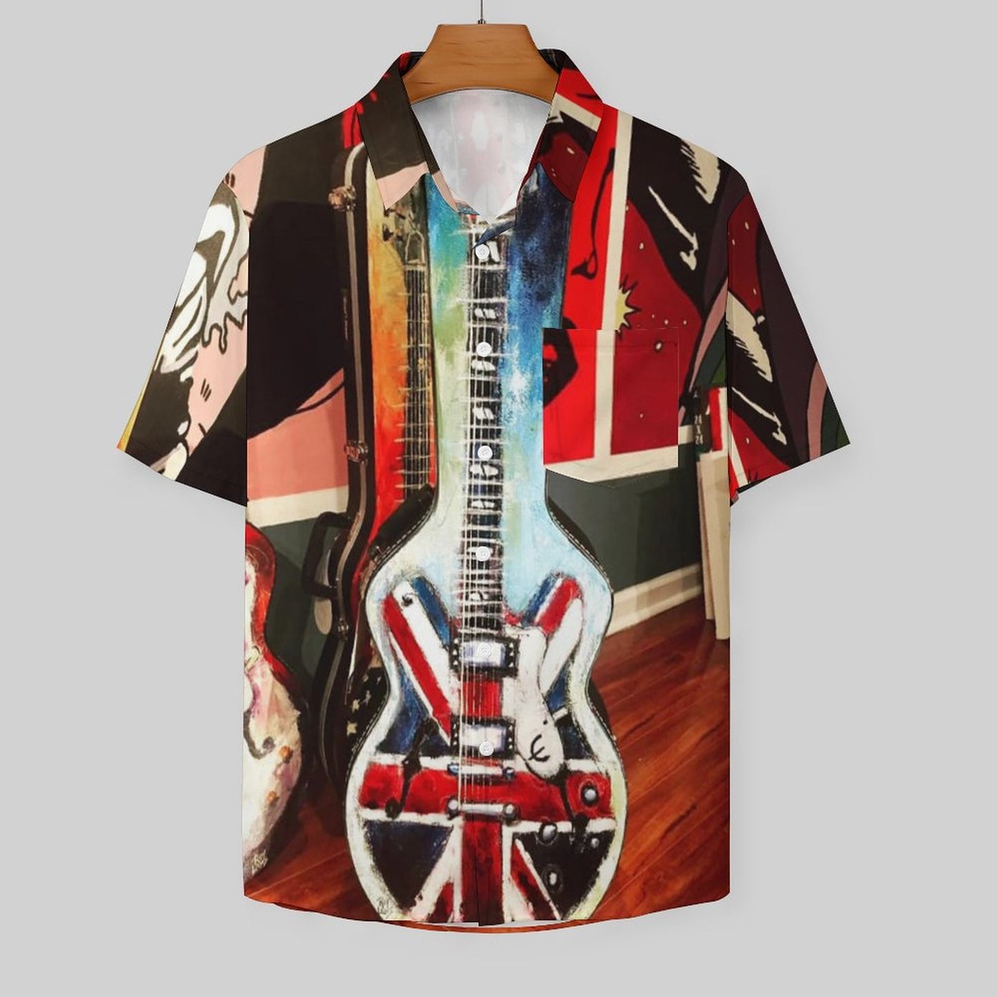 Men's Hawaiian Casual Short Sleeve Shirt 2306103508