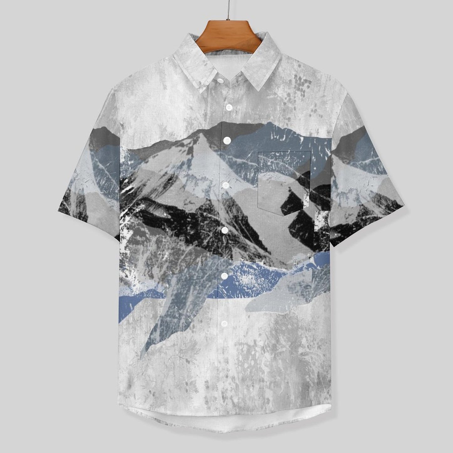 Men's Mountain Vacation Hawaiian Shirt 2306104933